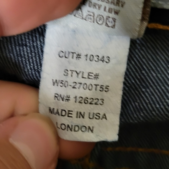 PRVCY Women's Dark Straight Denim Jeans - Size (27) - Excellent Condition - Picture 10 of 12